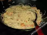 Receita Massa com gambas picantes à d.