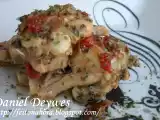 Receita Frango + chimichurri + cerveja = delicia