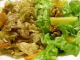 Receita Salada quente e fria