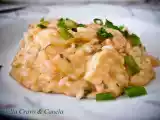 Receita Risoto de camarão com catupiry
