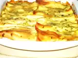 Receita Lasanha de peixe com aneto