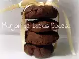 Receita Bolachas de chocolate preto