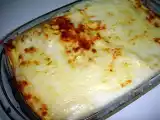Receita Lasanha de pescada