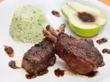 Receita Carré de cordeiro ao molho de cerveja e aceto balsâmico