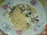 Receita Esparguete com amêijoa à bolhão pato