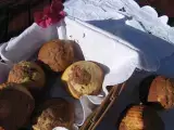 Receita Muffins de laranja marmoreados