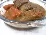 Receita Lombo de vitela estufado com batata frita