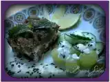 Receita Quibe assado de berinjela com grão de bico e ricota