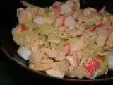 Receita Massada de salmão com delícias do mar