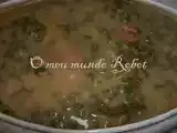 Receita Bimby - sopa de couve portuguesa com feijão seco