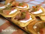 Receita Blinis ultra rápidos com salmão fumado