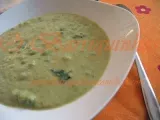 Receita Sopa de ervilhas com coentros