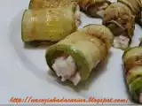 Receita Rolinhos de abobrinha