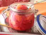Receita Relish de abacaxi com cebola roxa