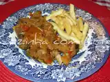 Receita Borrego no tacho envolvido em cebola e tomate