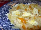 Receita Canja de frango com ovos de codorniz