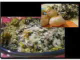 Receita Bacalhau com queijo e espinafres