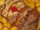 Receita Pá de porco assada com mostarda