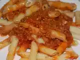 Receita Penne à bolonhesa