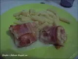 Receita Enroladinhos de frango e bacon
