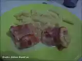 Receita Enroladinhos de frango e bacon