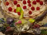 Receita Bolo de mascarpone e framboesas
