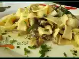 Receita Talharim fresco com cogumelos