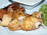Receita Lulas com maionese de limão
