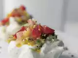 Receita Mini pavlovas