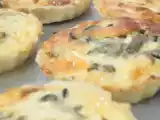 Receita Mini quiches de legumes