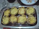 Receita Tortinhas de pão integral com recheio à base de maionese e requeijão cremoso
