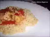 Receita Cuscus com camarão