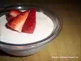 Receita Mousse de iogurte e morangos