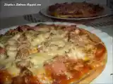 Receita Pizza de atum e camarão