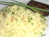 Receita Risoto de açafrão