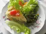 Receita Empadão de hadoock (peixe) com salada