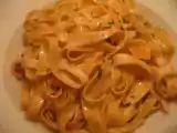 Receita Tagliatelle alla zucca con salmone e mascarpone
