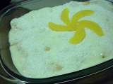Receita Pavê de pêssegos