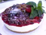 Receita Cheesecake de cerejas