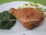 Receita Coxas de frango panadas