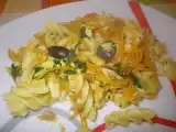 Receita Tagliatelle com pescada e vinho branco