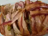 Receita Frango atropelado recheado