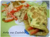 Receita Como fazer um omelete?