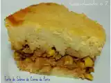 Receita Torta de sobras de carne de porco