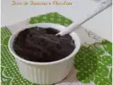 Receita Doce de banana e chocolate