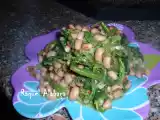 Receita Grelos de couve salteados com feijão frade