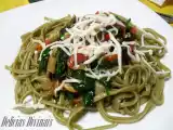 Receita Linguine al pesto