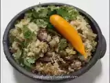 Receita Farofa de feijão verde ou feijão de corda