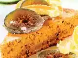 Receita Bolo de laranja com gengibre e linhaça