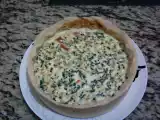 Receita Quiche de espinafre e ricota